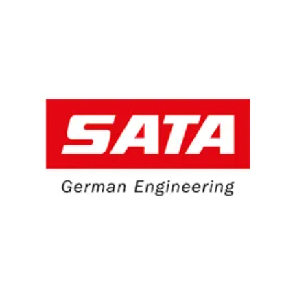 Image of the SATA German Engineering logo.